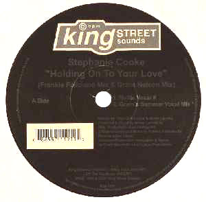 STEPHANIE COOKE / HOLDING ON TO YOUR LOVE-FRANKIE FELICIANO MIX