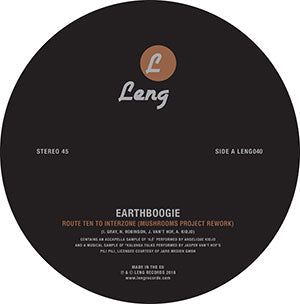 MUSHROOMS PROJECT / EARTHBOOGIE / RSD 2018 EP -RSD LIMITED-