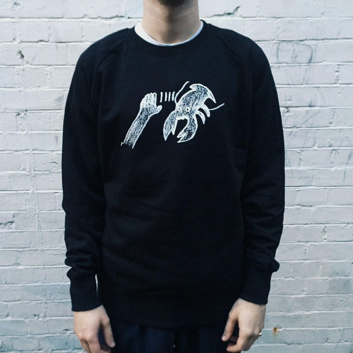 VA / LOBSTER THEREMIN SWEAT-SHIRTS (DARK NAVY / Size:L)