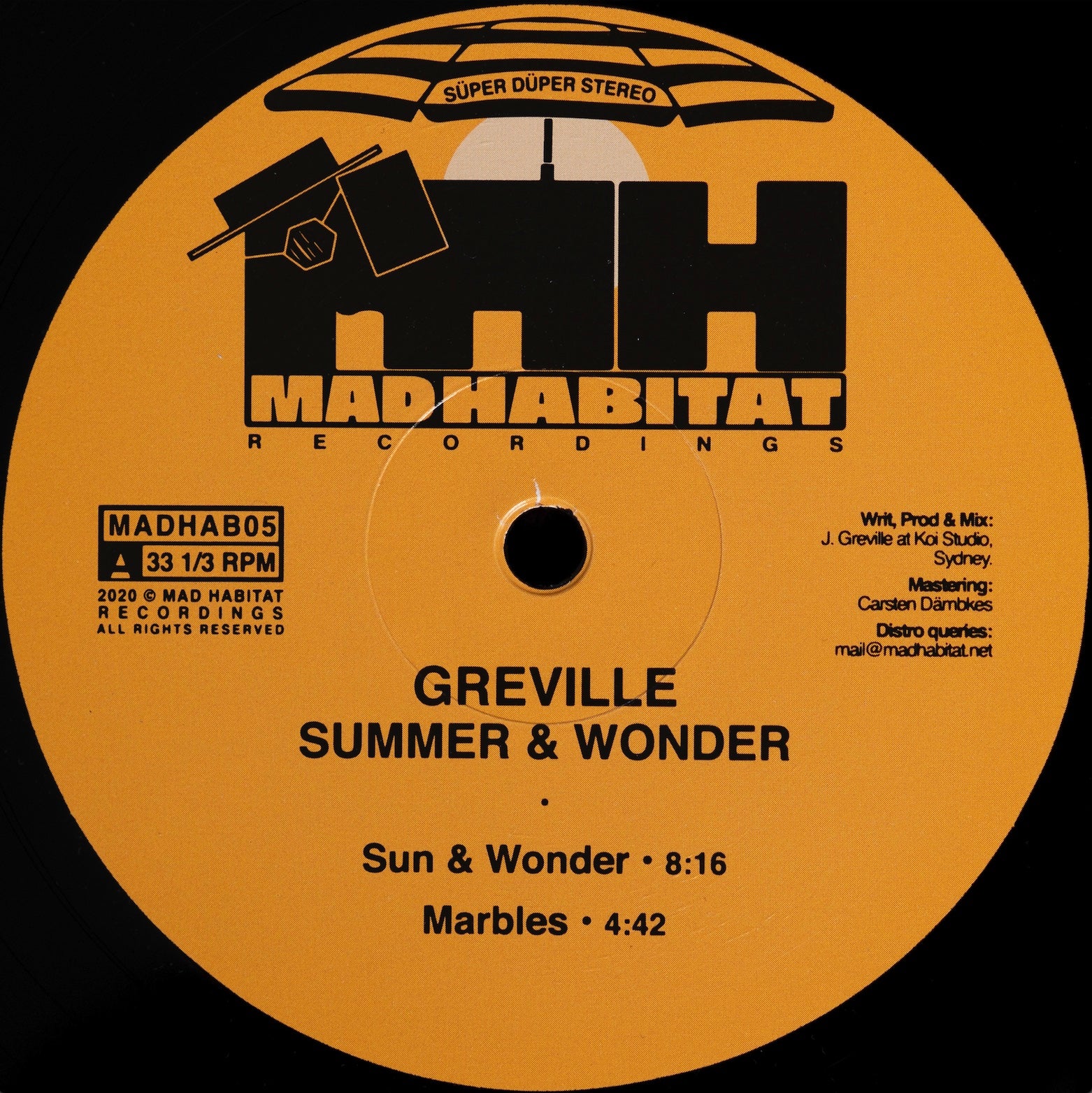 GREVILLE / SUMMER & WONDER
