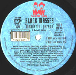 BLACK MASSES / WONDERFUL PERSON