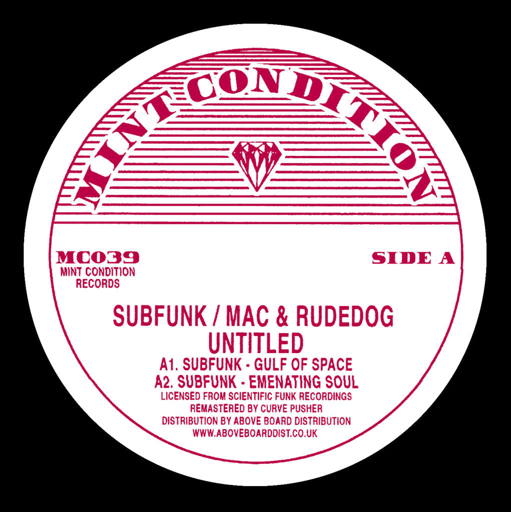 SUBFUNK / MAC & RUDEDOG / UNTITLED