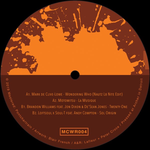 VA (INC. MARK DE CLIVE-LOWE / JON DIXON / LOFTSOUL / ANDY COMPTO / MOTORCITY WINE RECORDINGS #4