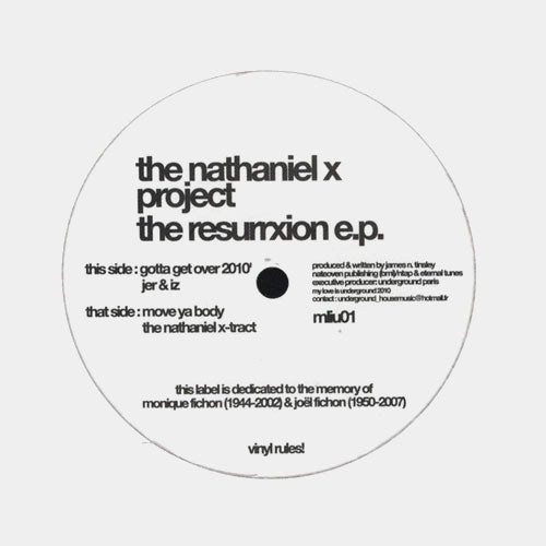 THE NATHANIEL X PROJECT / THE RESURRXION EP