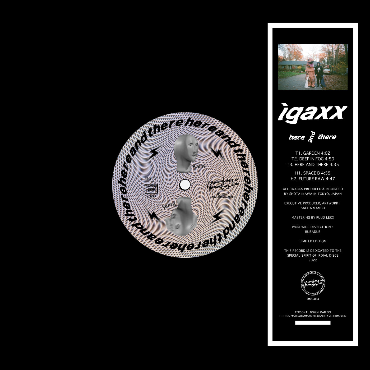 IGAXX / HERE AND THERE (10 inch)