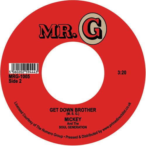 MICKEY & THE SOUL GENERATION / HOW GOOD IS GOOD (7 inch) -RSD LIMITED-