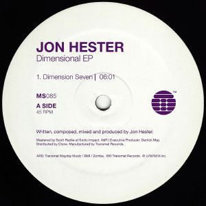 JON HESTER / DIMENSIONAL EP