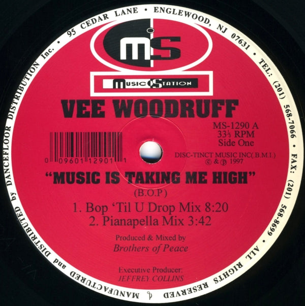 VEE WOODRUFF / MUSIC IS TAKE ME HIGH