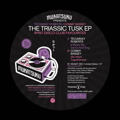 TECUMSAY ROBERTS / COMMY BASSEY / THE TRIASK TUSK EP (AFRO DISCO CLUB FAVOURITES)