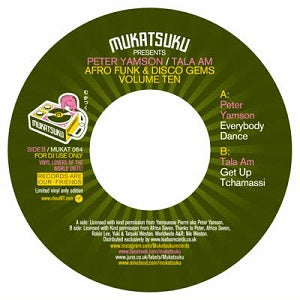 PETER YAMSON / TALA AM / AFRO FUNK & DISCO GEMS VOLUME TEN