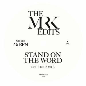 MR.K / STAND ON THE WORD (7 inch) -RSD LIMITED-