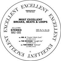 MR.K / ALEX FROM TOKYO / DANIEL WANG / JACQUES RENAULT / TOM NO / MOST EXCELLENT BREAKS, BEATS & LOOPS VOL.1