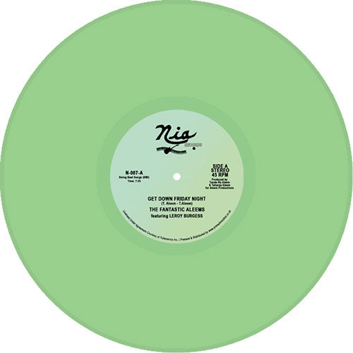 THE FANTASTIC ALEEMS / GET DOWN FRIDAY NIGHT (ft.LEROY BURGESS) -RSD LIMITED-