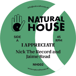NICK THE RECORD & JAIME READ / I APPRECIATE