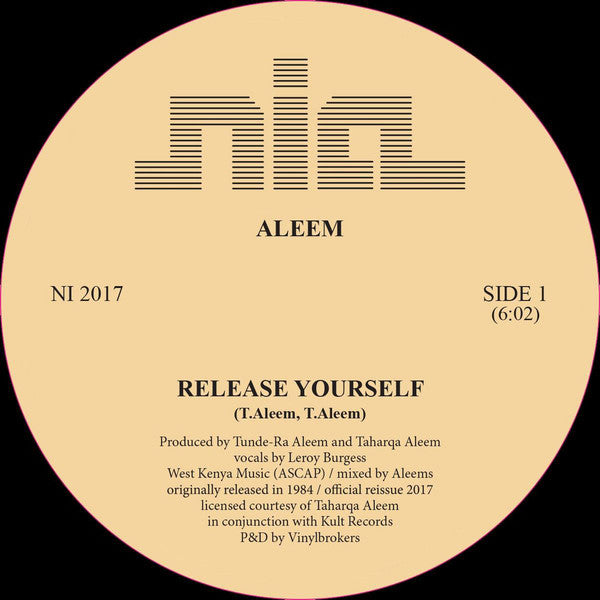 ALEEM / RELEASE YOURSELF