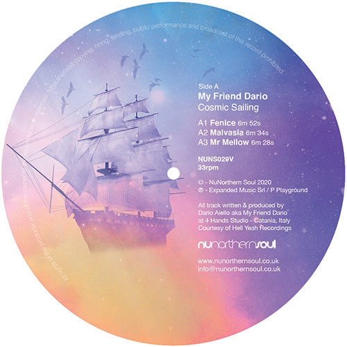 MY FRIEND DARIO / COSMIC SAILING