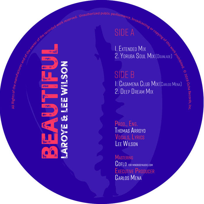 LAROYE / LEE WILSON / BEAUTIFUL - OSUNLADE / CARLOS MENA REMIXES
