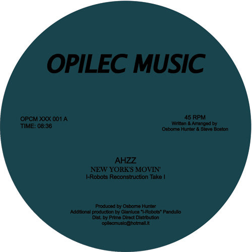 AHZZ / NEW YORKS MOVIN'(I-ROBOTS RECONSTRUCTIONS)