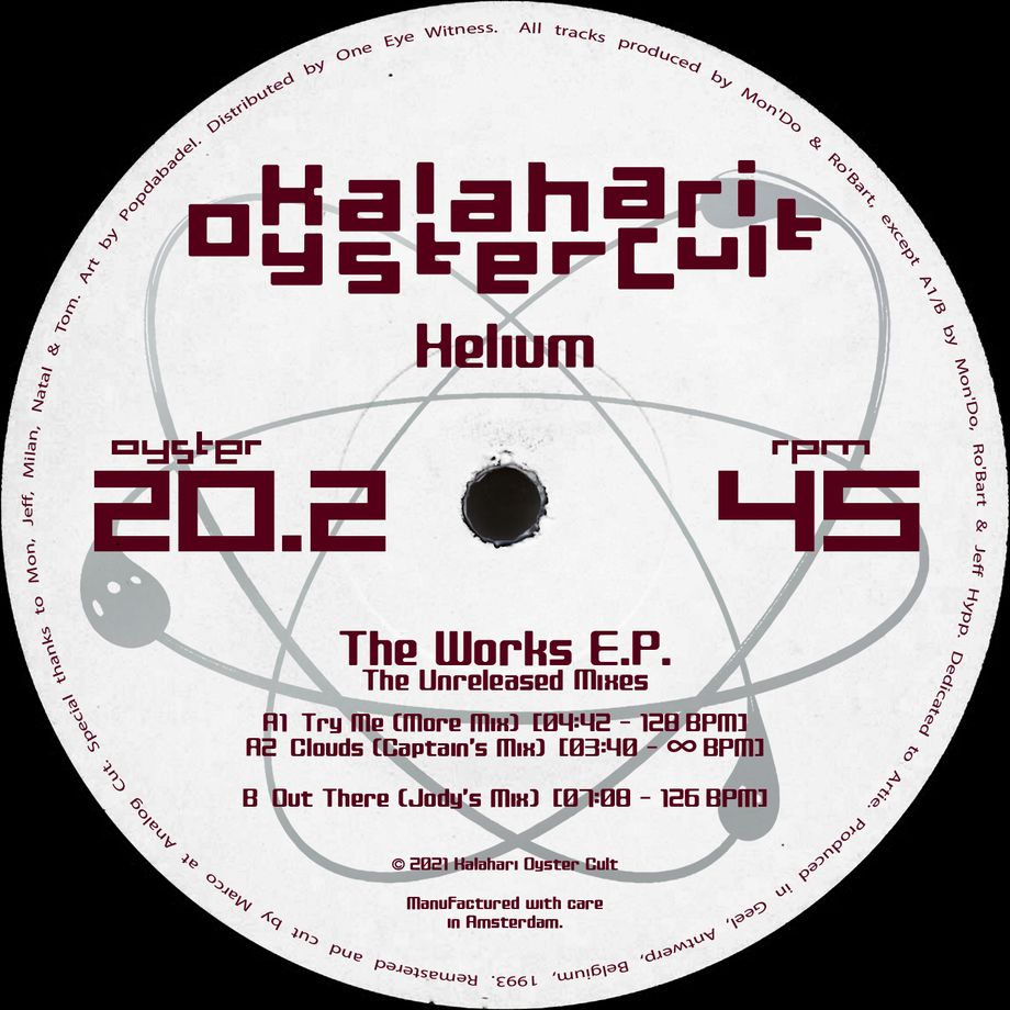 HELIUM / THE WORKS EP - THE UNRELEASED MIXES