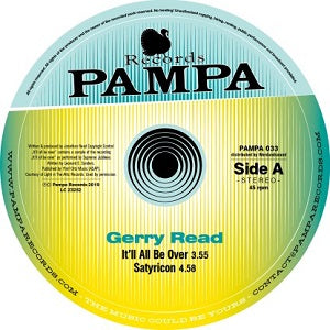 Gerry Read – It'll All Be Over