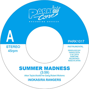INOKASIRA RANGERS / SUMMER MADNESS / A SUMMER PLACE (7 inch)