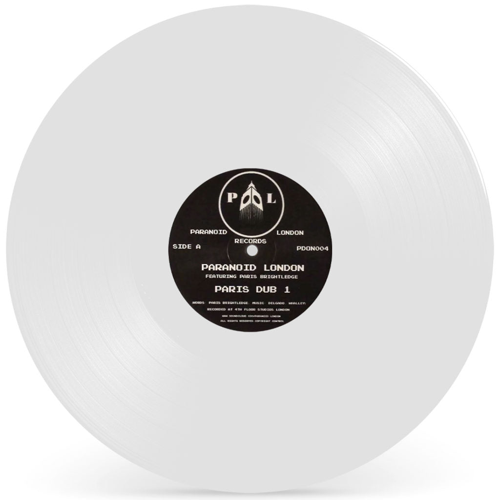 PARANOID LONDON / PARIS DUB 1 (WHITE VINYL REPRESS)