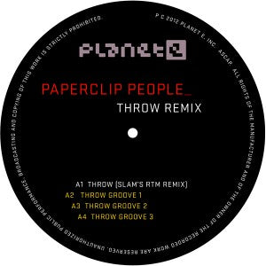 PAPERCLIP PEOPLE / THROW (SLAM'S RTM REMIX + LOCK GROOVES) - LIMITED EDITION 10inch