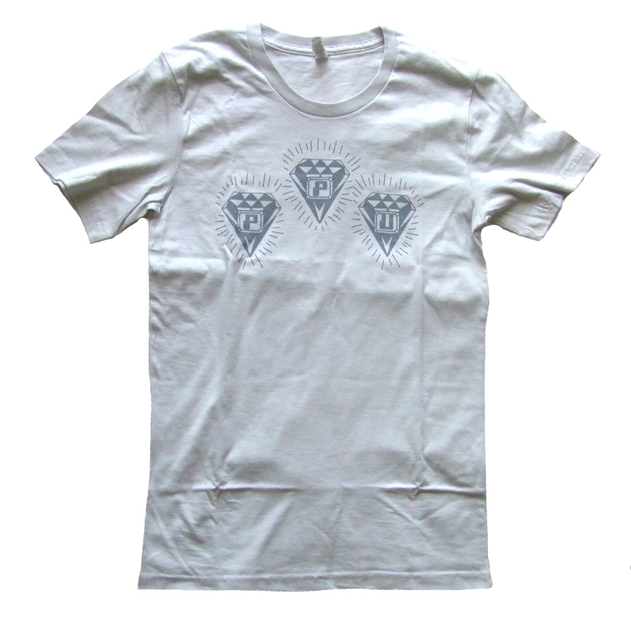 VA / PPU DIAMOND LOGO T-SHIRTS (LIGHT GRAY:M)