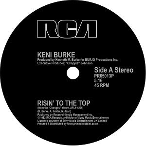 KENI BURKE / RISIN' TO THE TOP / YOU'RE THE BEST (12 INCH MIX)