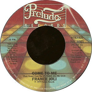 FRANCE JOLI / COME TO ME (7 inch)