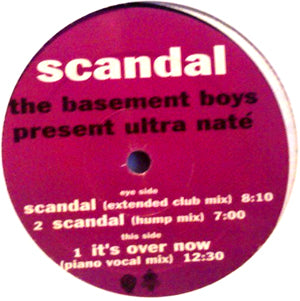 ULTRA NATE / SCANDAL - PROMO (USED)