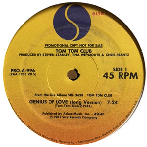 Tom Tom Club – Genius Of Love