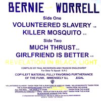 BERNIE WORRELL/KILLER MOSQUITO