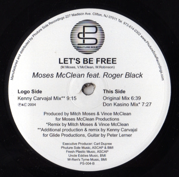 MOSES McCLEAN / LET'S BE FREE (feat. ROGER BLACK)