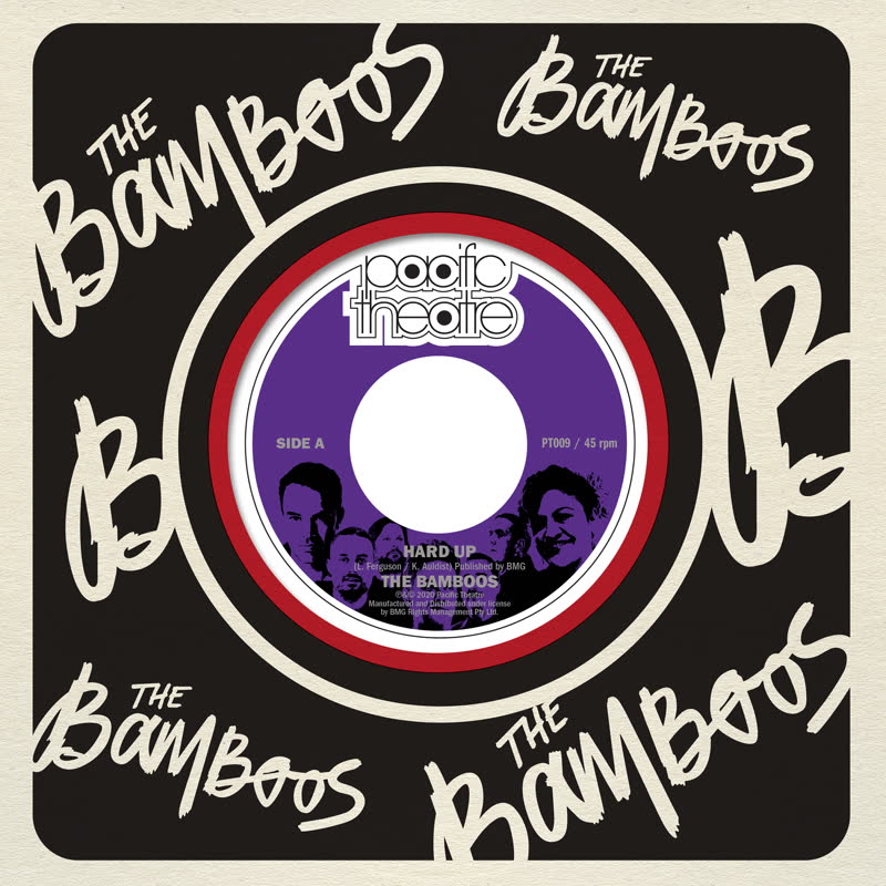 THE BAMBOOS / HARD UP / RIDE ON TIME (7 inch)