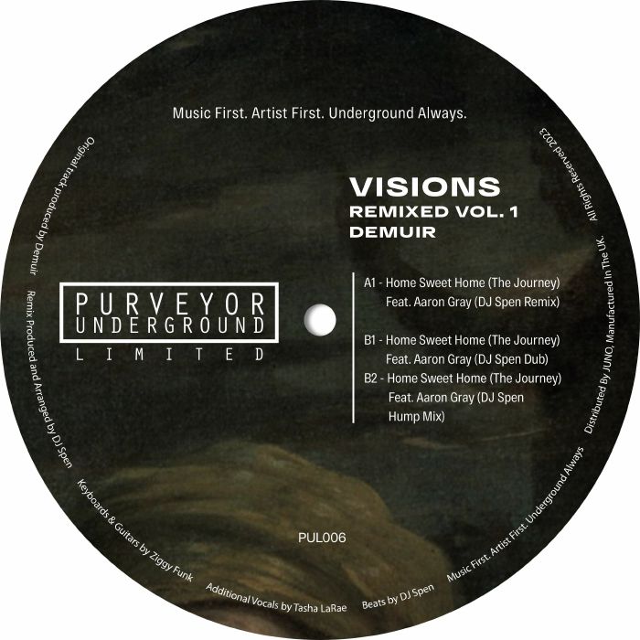 DEMUIR / VISIONS REMIXED VOL 1 (feat. AARON GRAY / DJ SPEN) -pre-order-