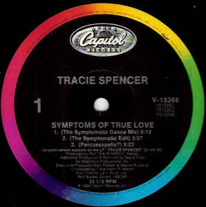 TRACIE SPENCER / SYMPTOMS OF TRUE LOVE (USED)