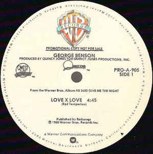 GEORGE BENSON / LOVE×LOVE / DINORAH, DINORAH (USED)