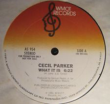 CECIL PARKER / WHAT IT IS (PROMO USED)