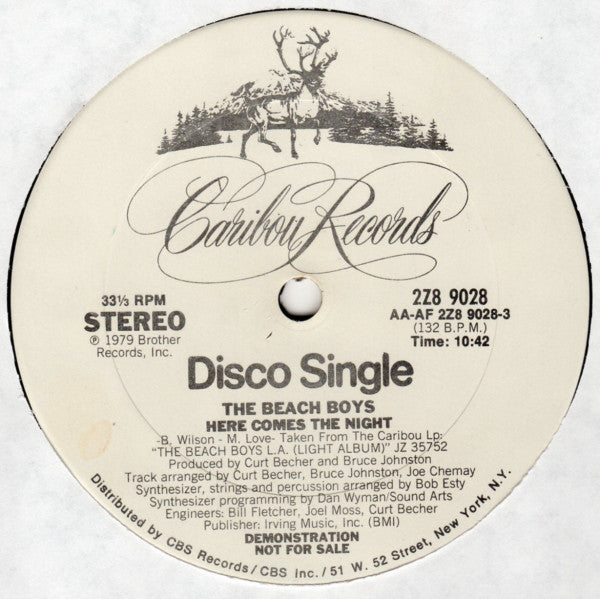 THE BEACH BOYS / HERE COMES THE NIGHT (USED)