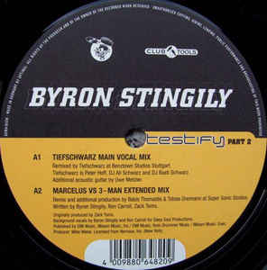 BYRON STINGILY / TESTIFY PART.2 (USED)