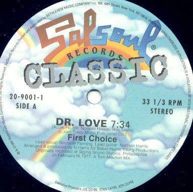 FIRST CHOICE / DR.LOVE (USED)