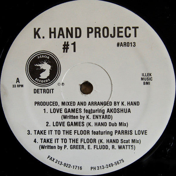 K HAND / PROJECT #1 (USED)