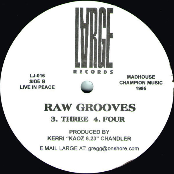 KERRI CHANDLER / RAW GROOVES (USED)