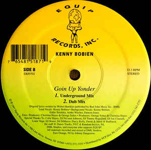 KENNY BOBIEN / GOIN' UP YONDER (USED)