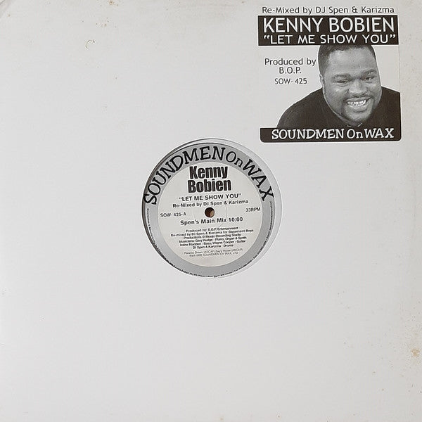 KENNY BOBIEN / LET ME SHOW YOU (W-PACK) (USED)