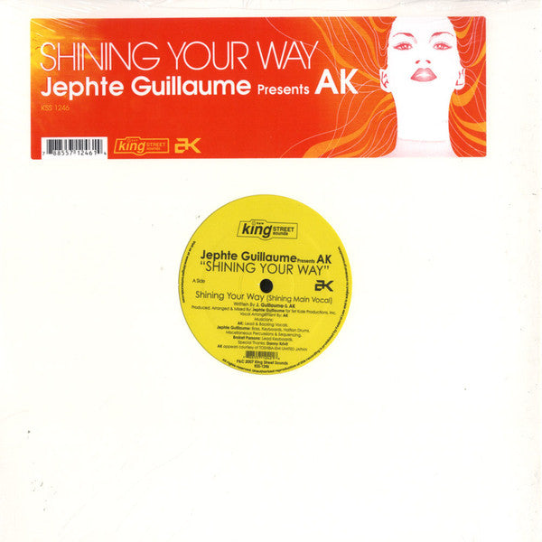 JEPHTE GUILLAUME pres AK / SHINING YOUR WAY (USED)