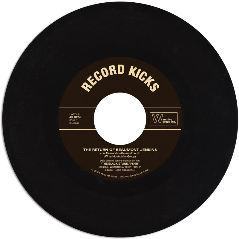WHATITDO ARCHIVE GROUP / THE RETURN OF BEAUMONT JENKINS / LA PIETRA (7 inch)