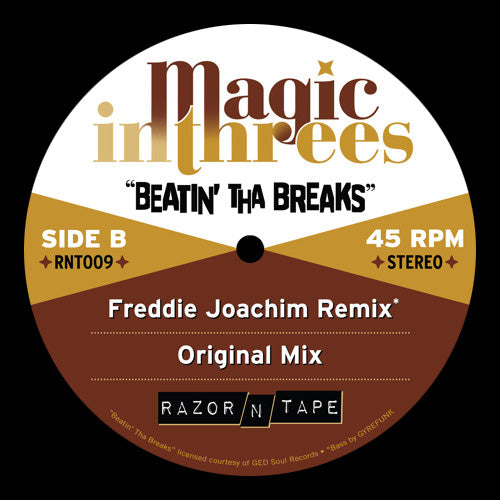 MAGIC IN THREES / BEATIN' THA BREAKS (10 inch)