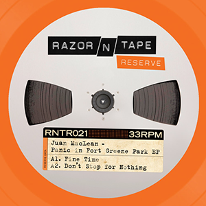 JUAN MACLEAN / PANIC IN FORT GREENE PARK EP